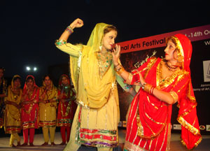 A view of Dogri Dance.