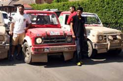 View of Mughal Road Motor Rally.