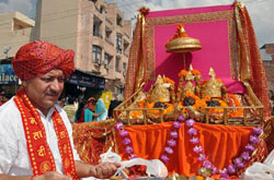 Navratra Festival-2010 inauguration ceremony.