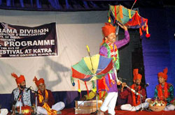 Artists performing during Festival.