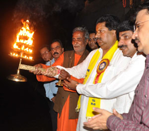 Surya Putri Aarti at Bahu Fort on Navratras