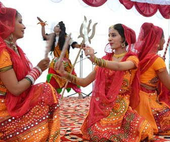 View of Shiv Khori Festival celebrations
