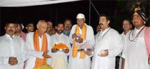 Shri Amarnathji Yatra flagged off from Jammu.