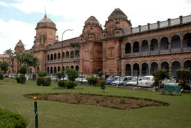 A view of Mubarak Mandi Palace.