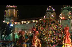 A view of Chajja used during Dance on Lohri.