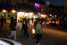 A view of Gandhi Nagar.