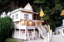 A view of Gauri Temple near Jammu.
