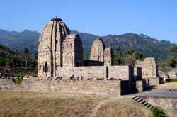 Another view of ancient Krimchi Temple.