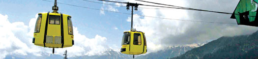 Gandola Cable Car at Gulmarg, Kashmir