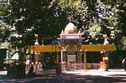 A view of Kheer Bhawani Temple.