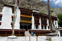 A view of Hemis Monastery in Ladakh.