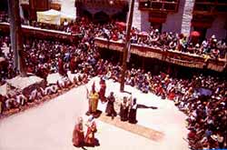 A Monastic Festival in progress