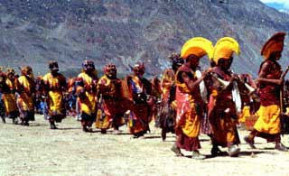A Buddhist Religious Procession