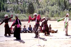 Folk dance of the Dards of Drass