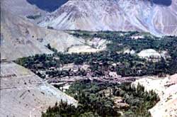 Overview of Kargil town & adjoining villages