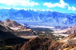 A view of Nubra Valley