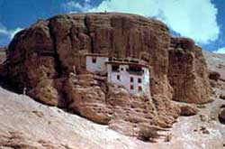 Shergol cave monastery