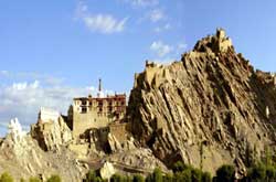 Shey Palace, the old capital of Ladakh.