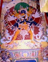 A Thangka painting