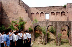 Heritage walk to Bhimgarh Fort.