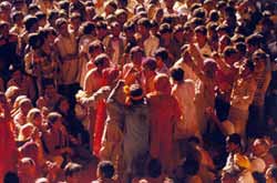 People Celebrating Holi - The festival of Colours